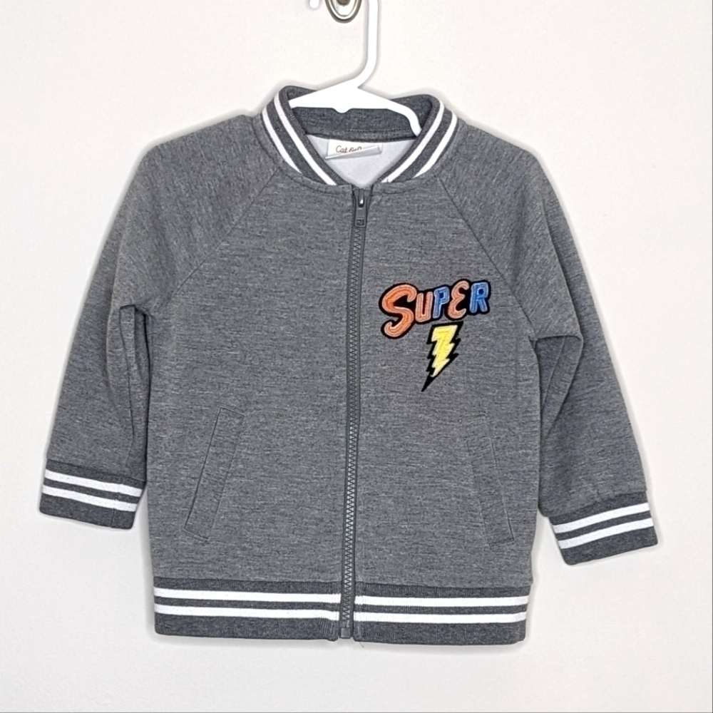 Cat & Jack Superhero Super Wow Sweatshirt 18m